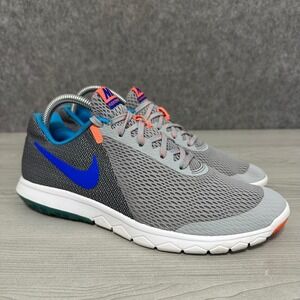 Nike Flex Experience RN 5 Womens Sz 10 Running Shoes Grey Blue Orange 844729-003